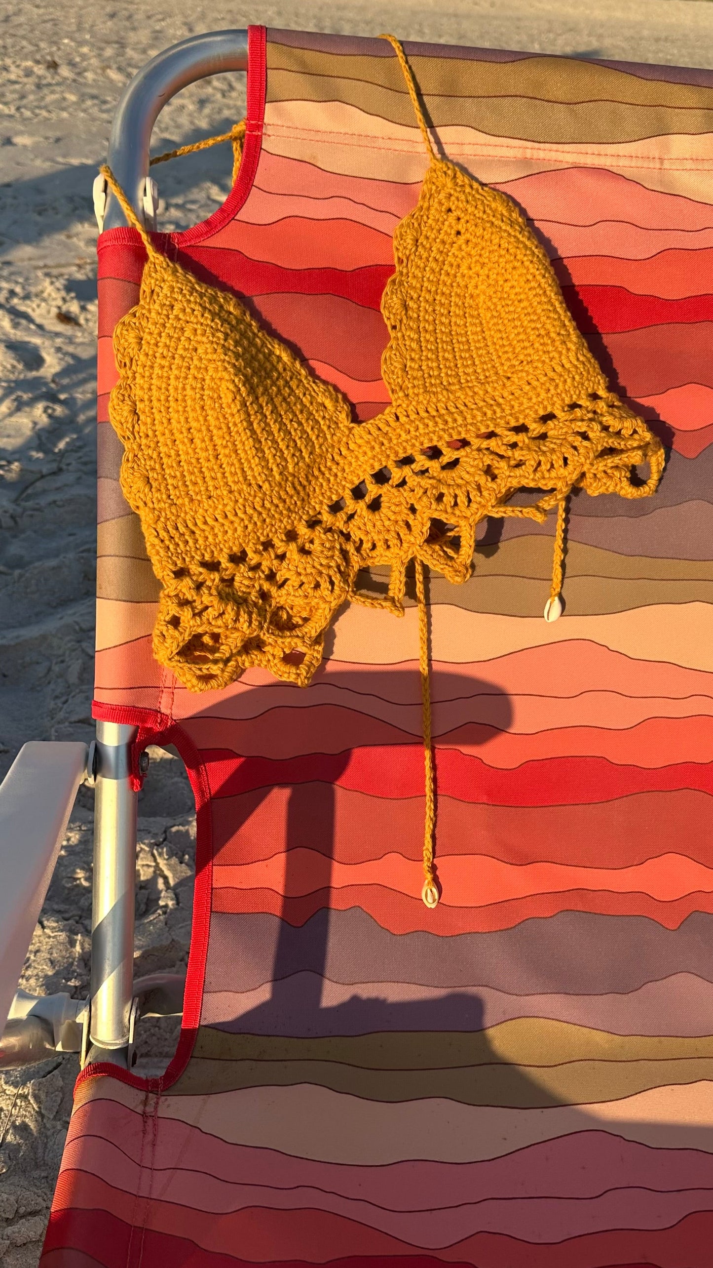 Sun Catcher Crochet Bra Top