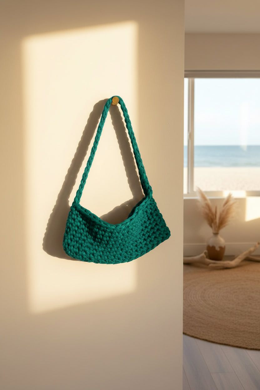Isla Crochet Shoulder Bag