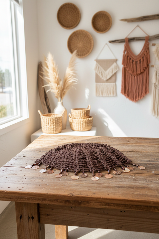 Sahara Crochet Cap