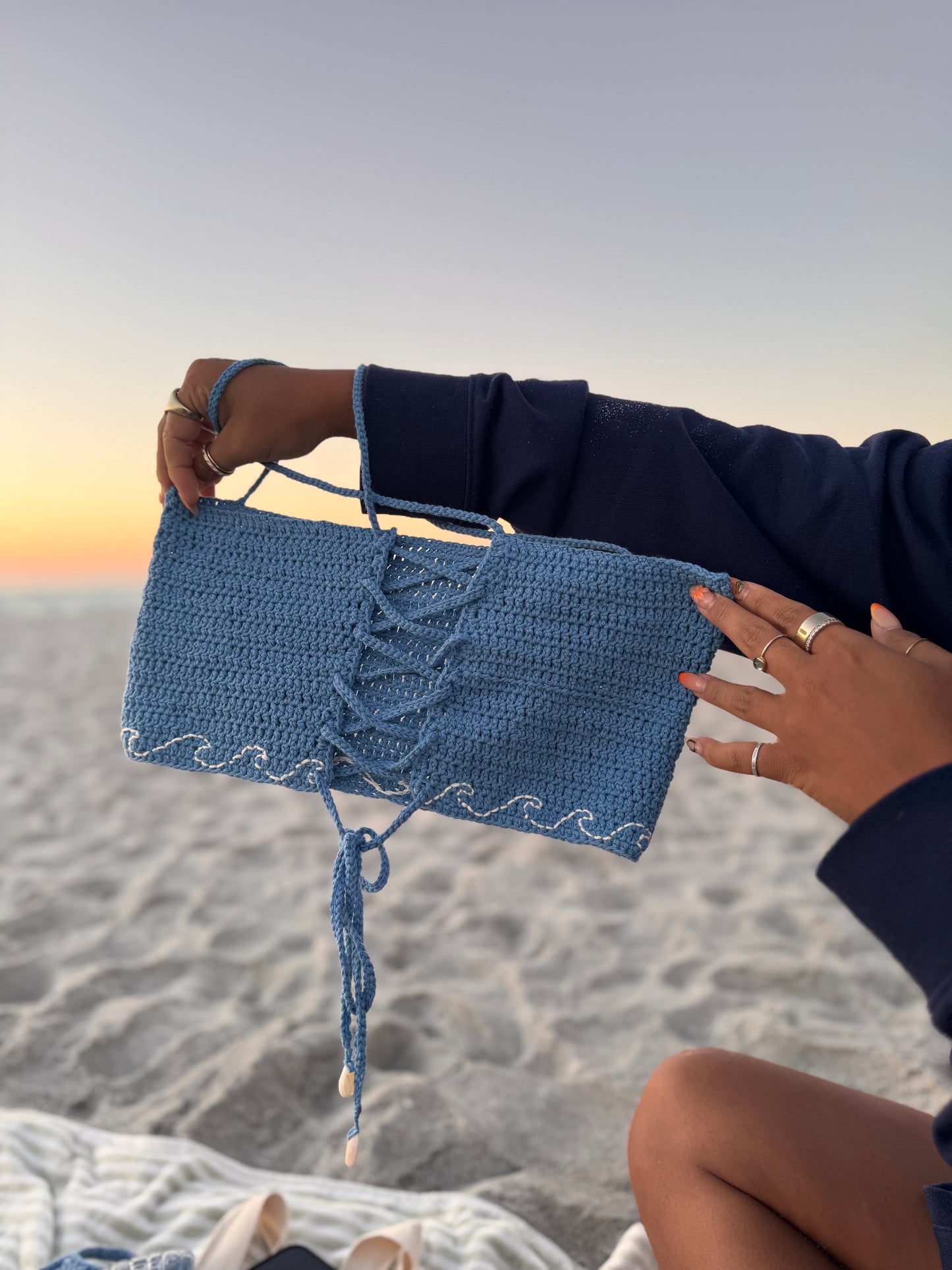 Wave Rider Crochet Top